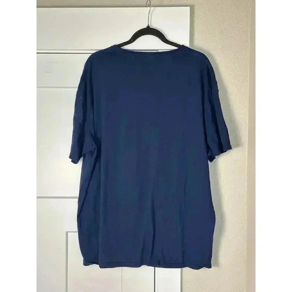 Disney Mickey Mouse Starry Night T-Shirt Blue Short Sleeve Size 2XL - Picture 2 of 3